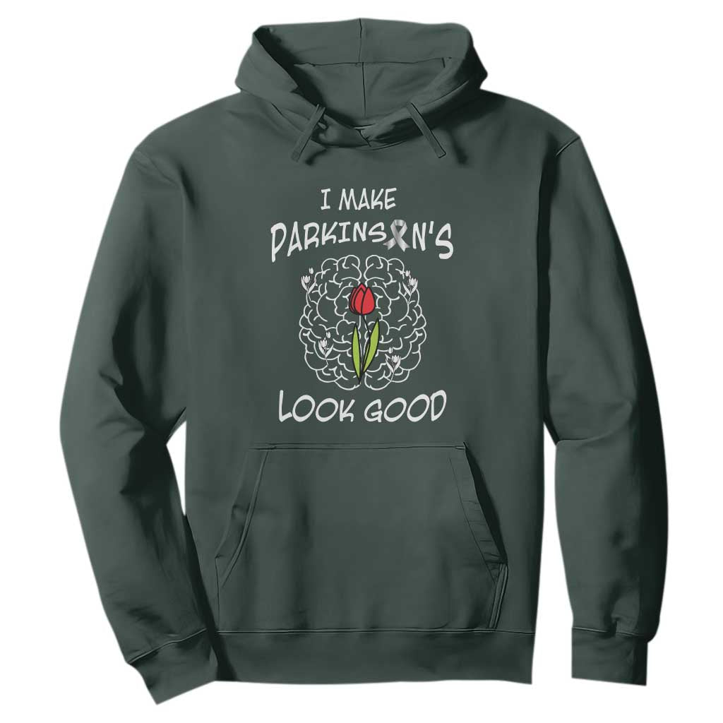 Parkinson's Warrior Hoodie I Make Parkinsons Look Good Tulip