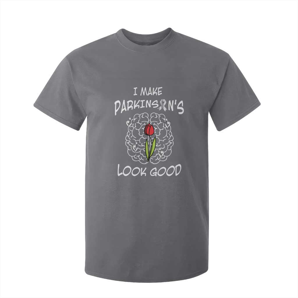 Parkinson's Warrior T Shirt For Kid I Make Parkinsons Look Good Tulip