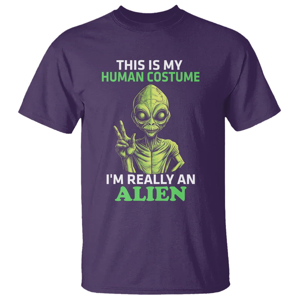 alien-costume-t-shirt-this-is-my-human-costume-im-really-weird-weirdo