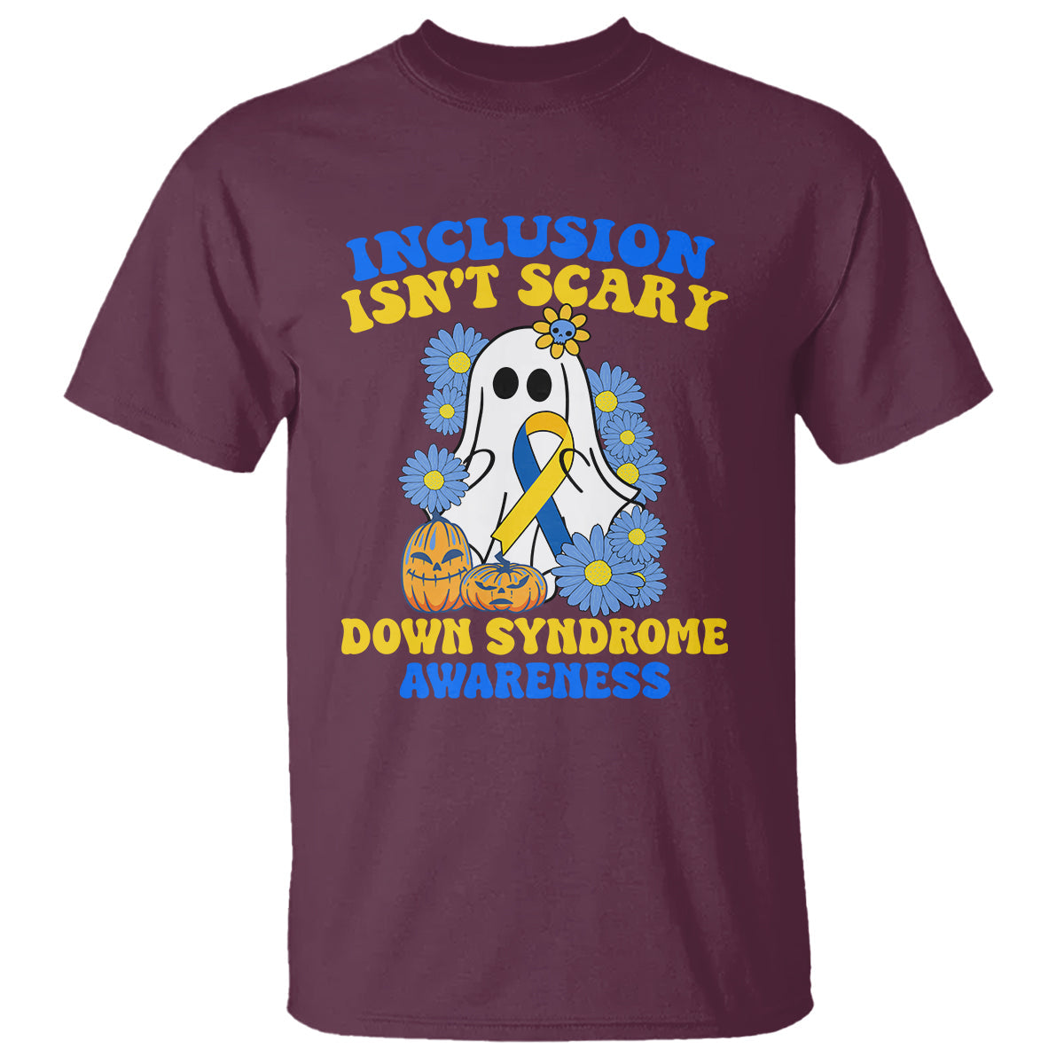 down-syndrome-awareness-t-shirt-inclusion-isnt-scary-halloween-ghost-boo-sheet-support-squad
