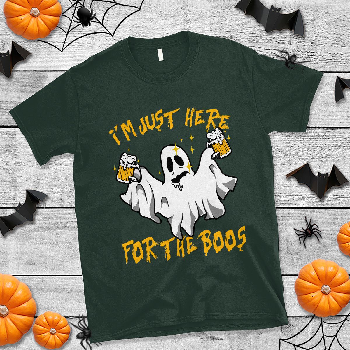 ghost-halloween-costume-t-shirt-im-just-here-for-the-boos-drunk-drinking-boo-sheet