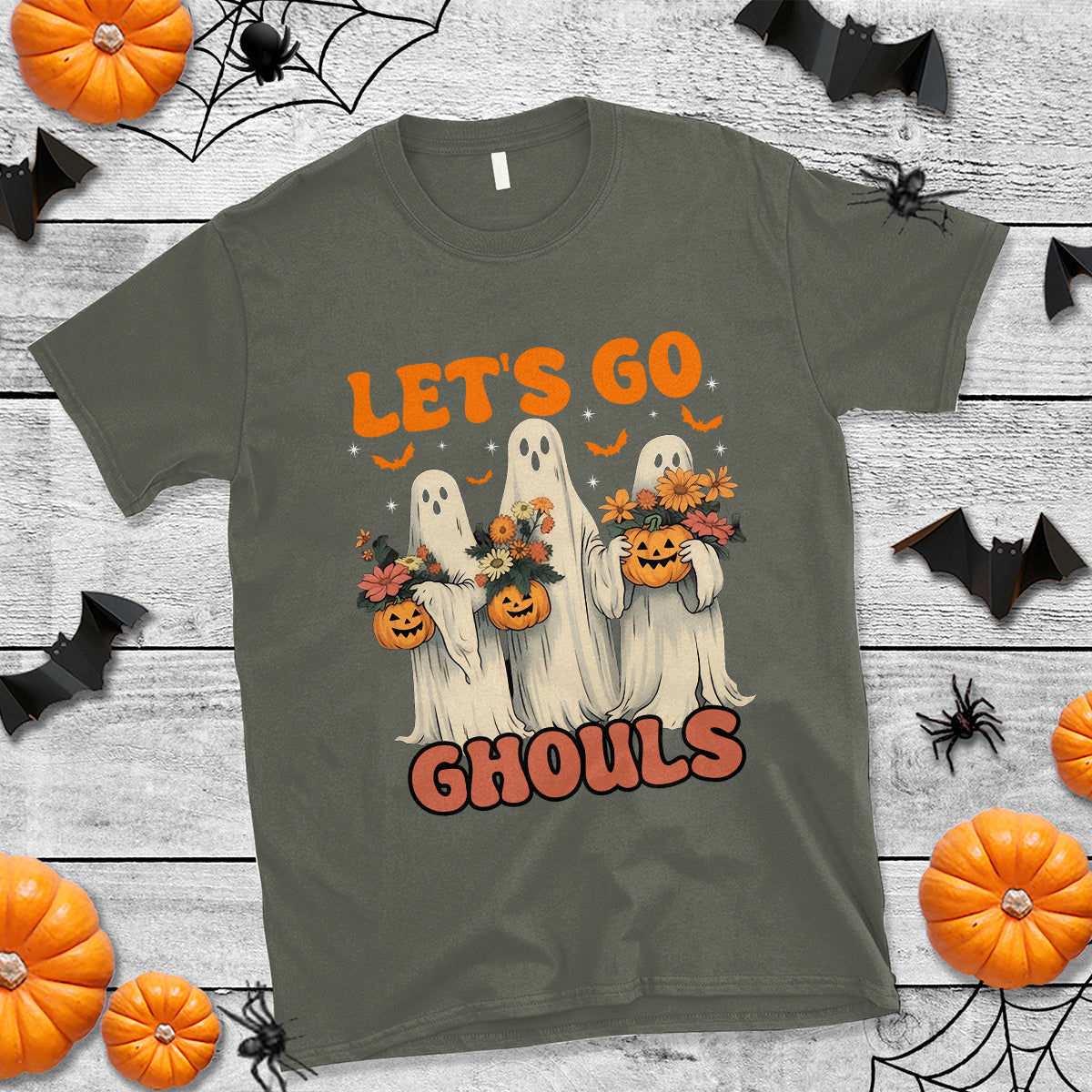 ghost-halloween-costume-t-shirt-lets-go-ghouls-retro-boo-sheet