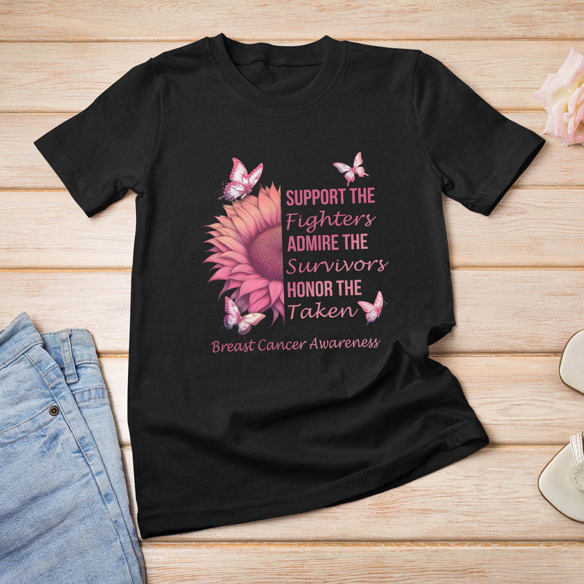 breast-cancer-awareness-t-shirt-support-admire-honor-breast-cancer-warrior-survivor-pink-sunflower