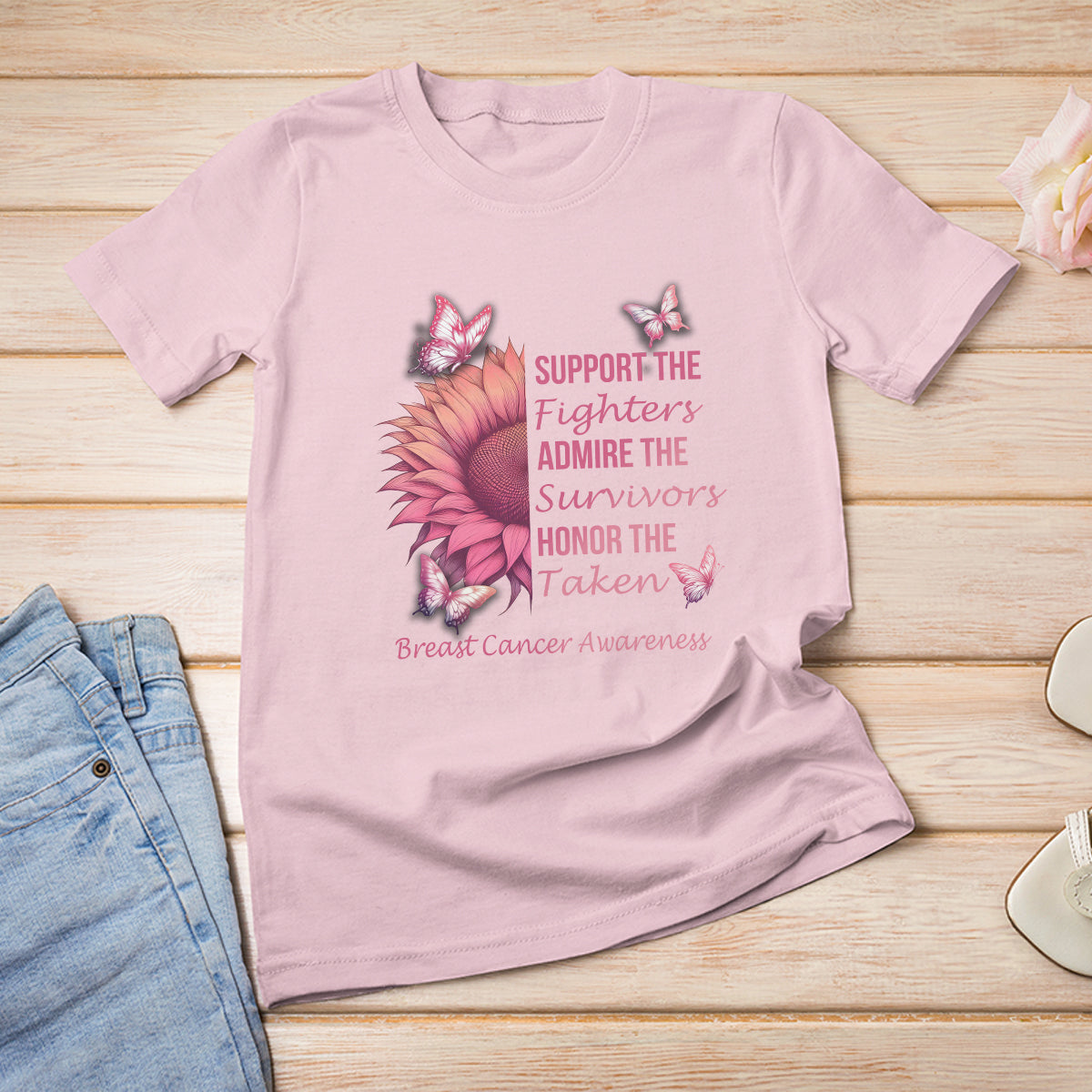 breast-cancer-awareness-t-shirt-support-admire-honor-breast-cancer-warrior-survivor-pink-sunflower