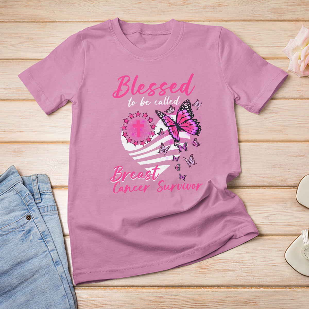 breast-cancer-awareness-t-shirt-blessed-to-be-called-breast-cancer-survivor-pink-butterfly