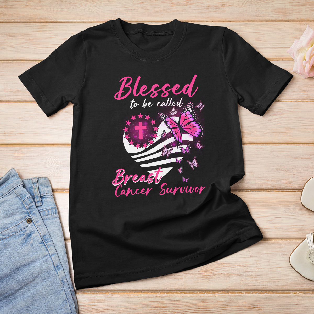 breast-cancer-awareness-t-shirt-blessed-to-be-called-breast-cancer-survivor-pink-butterfly