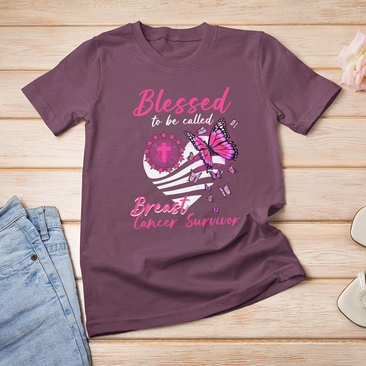 breast-cancer-awareness-t-shirt-blessed-to-be-called-breast-cancer-survivor-pink-butterfly