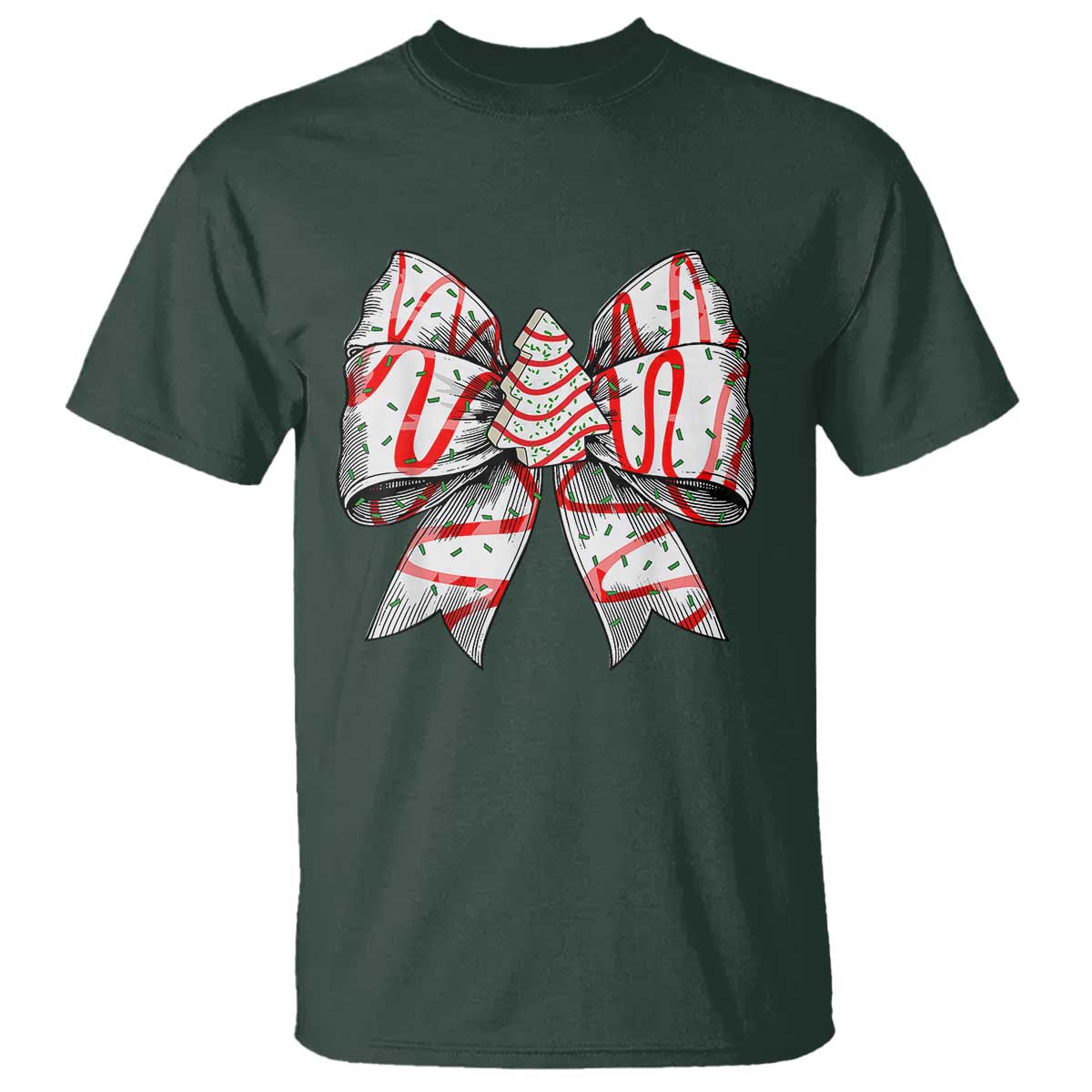 coquette-bow-christmas-tree-cake-t-shirt-xmas-vibes