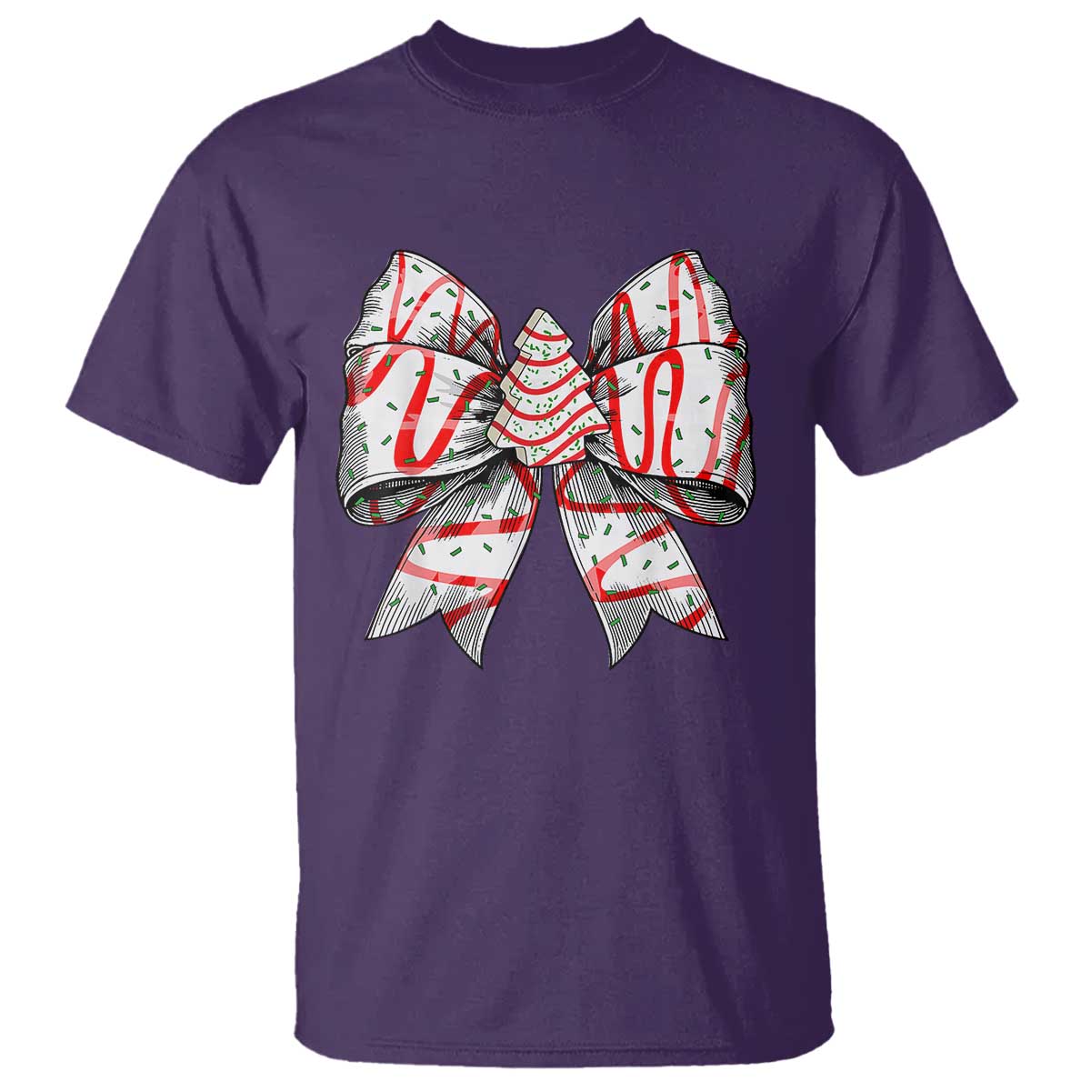 coquette-bow-christmas-tree-cake-t-shirt-xmas-vibes