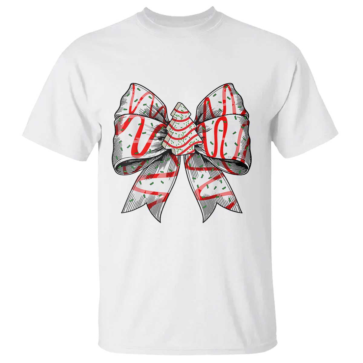 coquette-bow-christmas-tree-cake-t-shirt-xmas-vibes