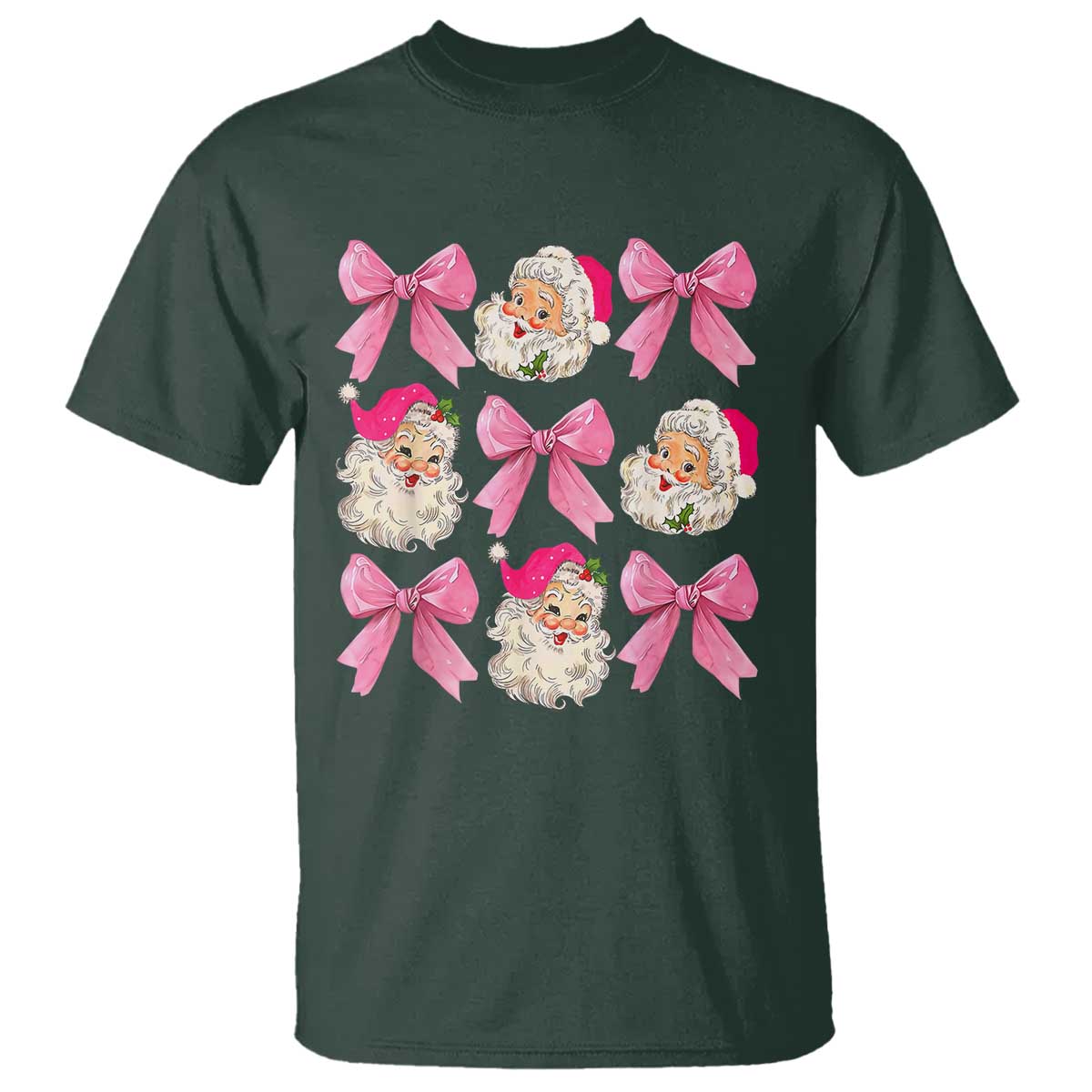 vintage-pink-christmas-coquette-bow-t-shirt-santa-claus-festive-xmas-vibe