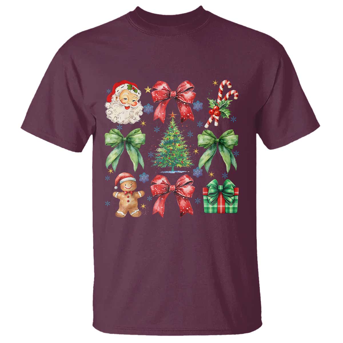 christmas-tree-retro-coquette-bow-t-shirt-santa-claus-candy-festive-xmas-vibes