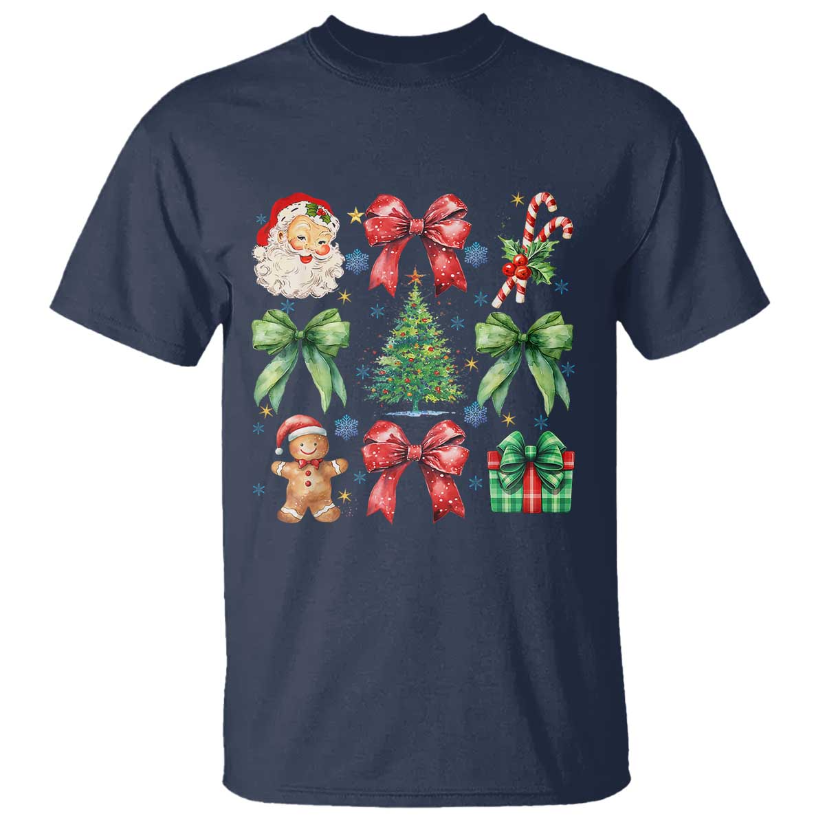christmas-tree-retro-coquette-bow-t-shirt-santa-claus-candy-festive-xmas-vibes