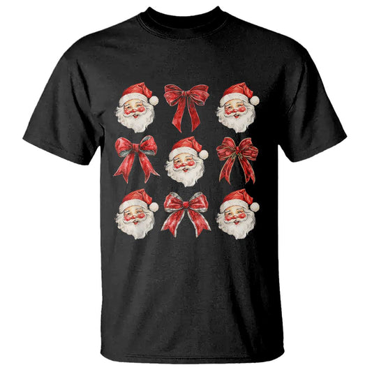 plaid-coquette-bow-santa-claus-t-shirt-merry-xmas-festive