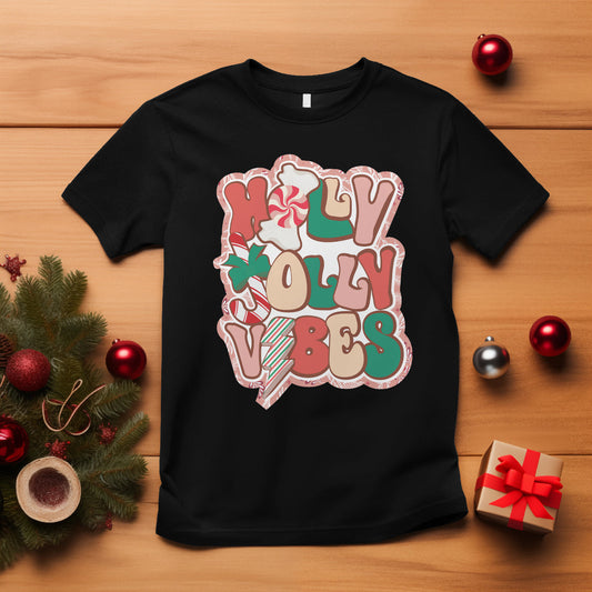groovy-christmas-t-shirt-holly-jolly-vibes