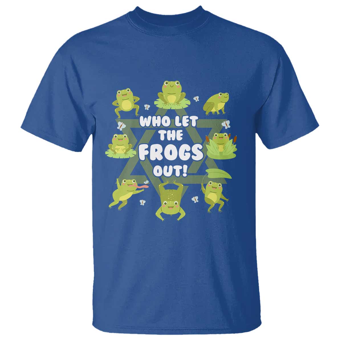 funny-passover-t-shirt-who-let-the-frogs-out-jewish-seder-fami