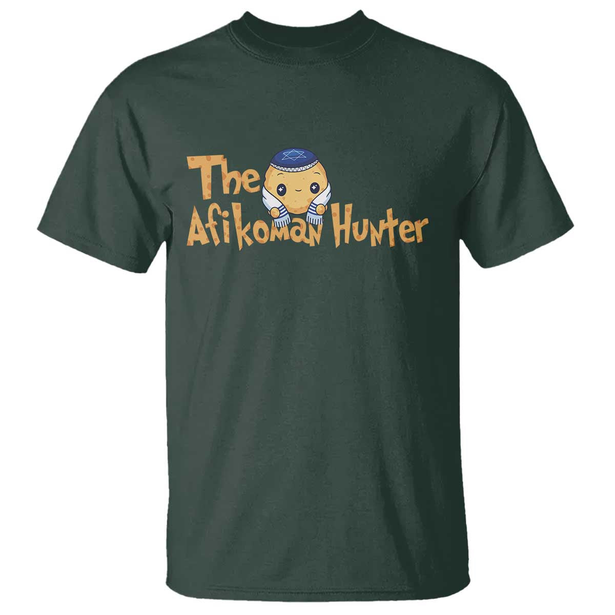 funny-passover-t-shirt-afikoman-hunter-jewish-family-seder-matzah