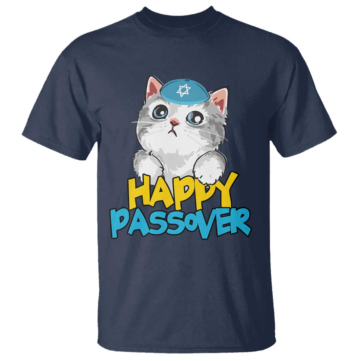 happy-passover-cute-cat-t-shirt-seder-jewish-pesach