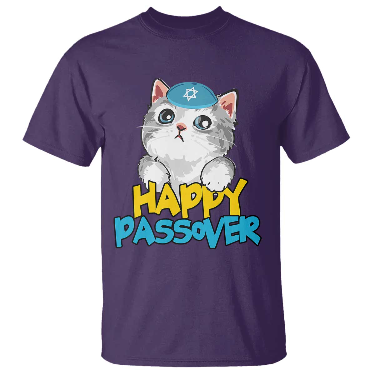 happy-passover-cute-cat-t-shirt-seder-jewish-pesach