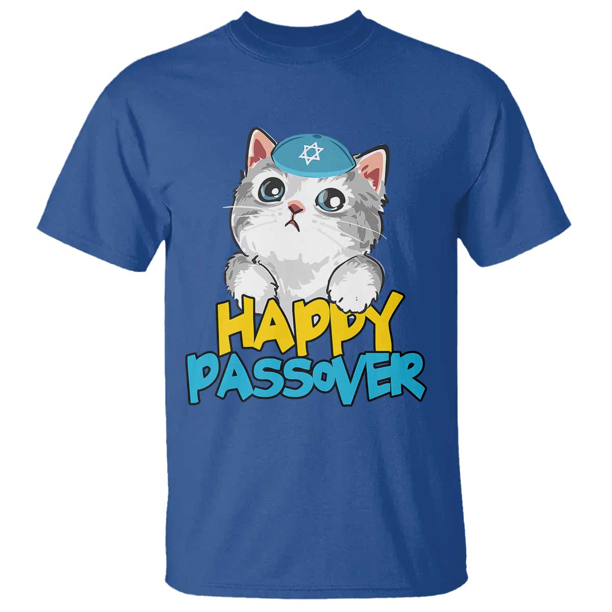 happy-passover-cute-cat-t-shirt-seder-jewish-pesach
