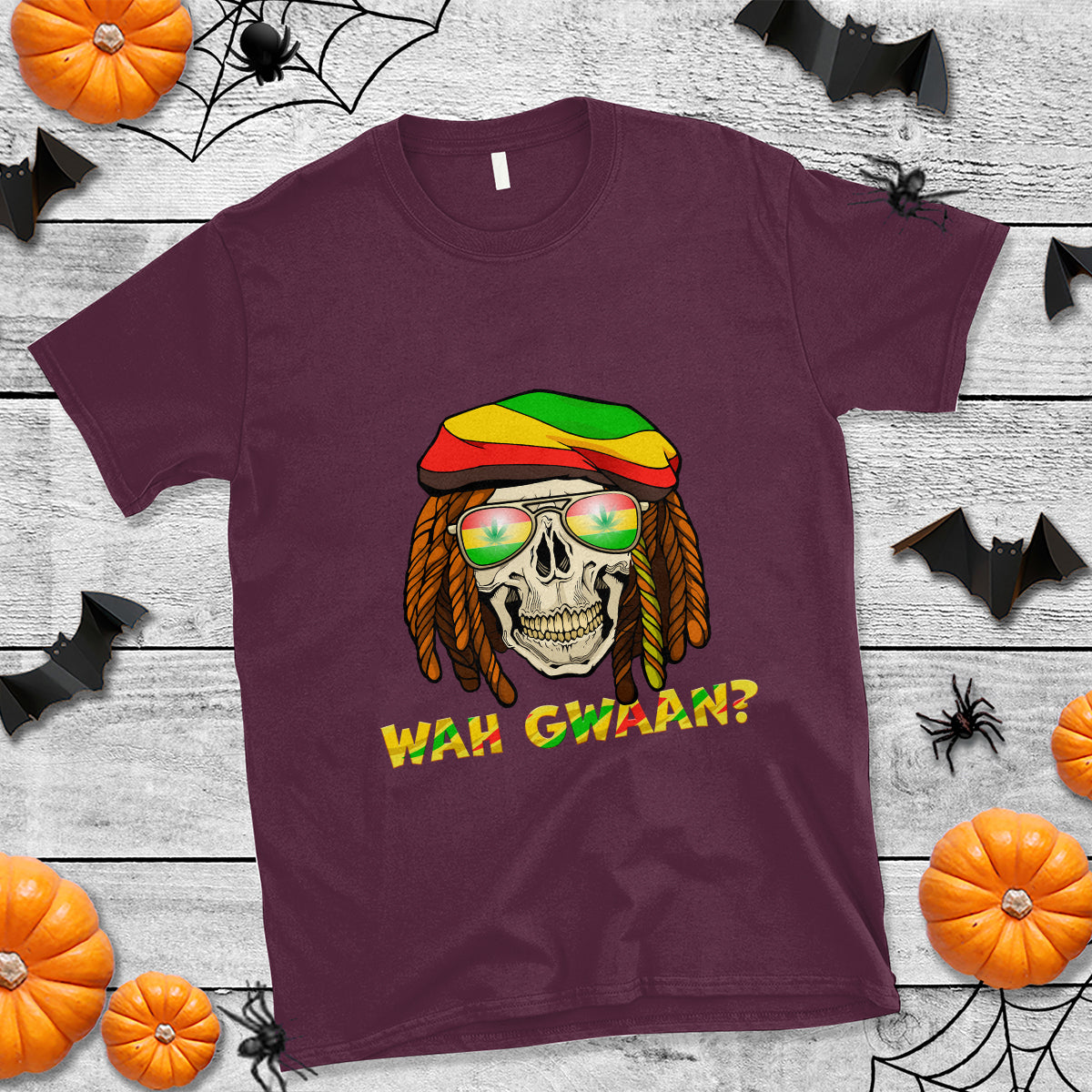 jamaica-t-shirt-wah-gwaan-jamaican-skull-pride-jamaica-flag-reggae-vacation-1