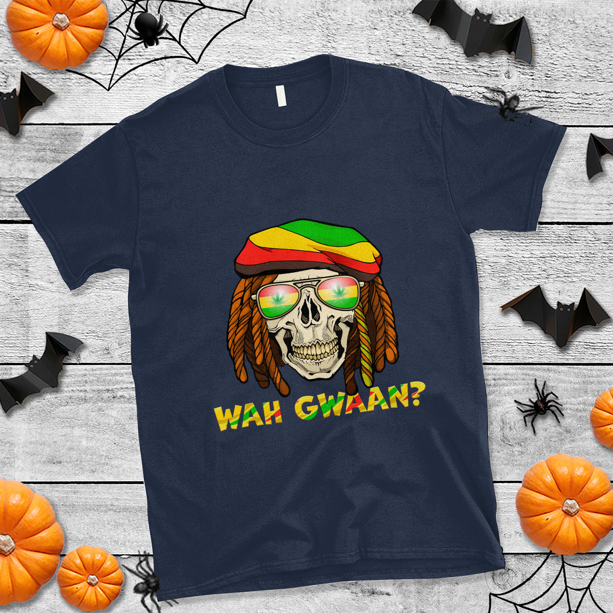 jamaica-t-shirt-wah-gwaan-jamaican-skull-pride-jamaica-flag-reggae-vacation-1