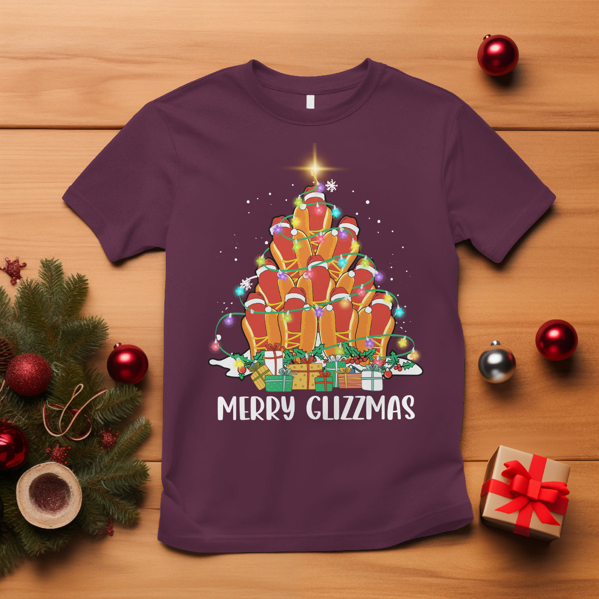 merry-glizzmas-t-shirt-funny-hotdog-christmas-tree