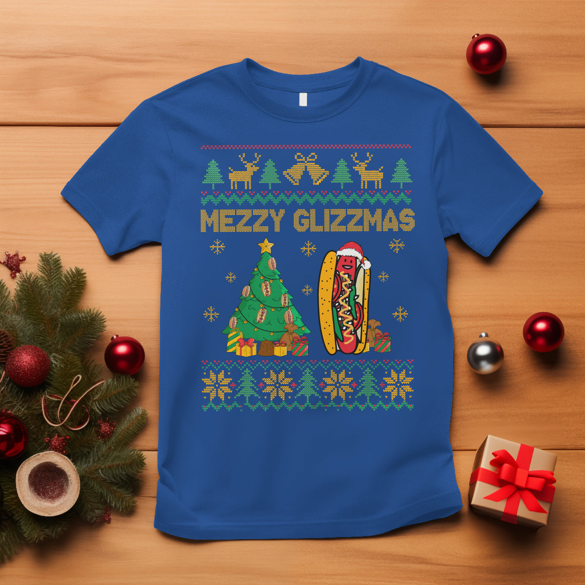 merry-glizzmas-t-shirt-funny-hotdog-xmas-tree-hot-ugly-christmas