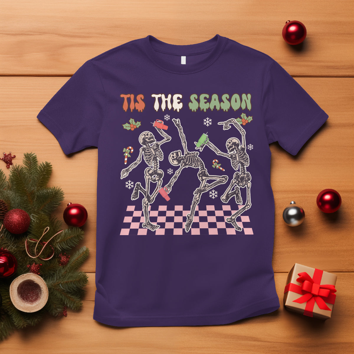 dancing-skeleton-christmas-t-shirt-tis-the-season-retro-boujee-xmas-vibe
