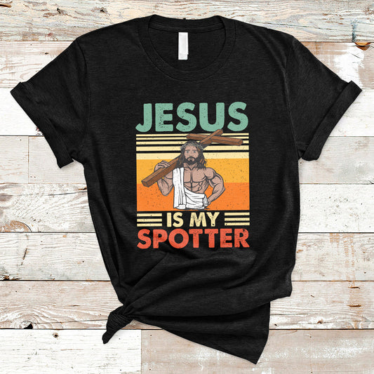 funny-gym-shirt-jesus-is-my-spotter-funny-workout-jesus-chistian-cross-vintage-funny-jesus-shirt-jesus-believer-religious-shirt-t-shirt-ts02