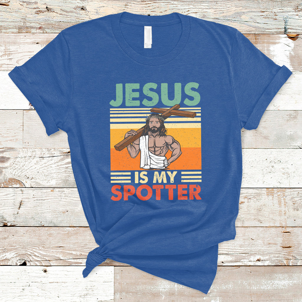 funny-gym-shirt-jesus-is-my-spotter-funny-workout-jesus-chistian-cross-vintage-funny-jesus-shirt-jesus-believer-religious-shirt-t-shirt-ts02