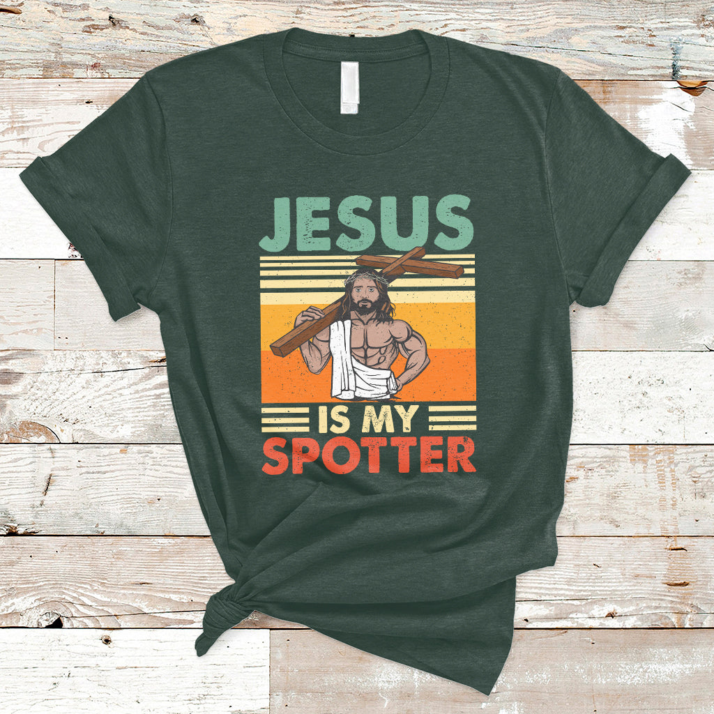 funny-gym-shirt-jesus-is-my-spotter-funny-workout-jesus-chistian-cross-vintage-funny-jesus-shirt-jesus-believer-religious-shirt-t-shirt-ts02