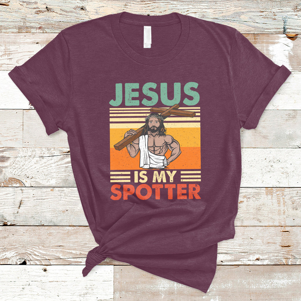 funny-gym-shirt-jesus-is-my-spotter-funny-workout-jesus-chistian-cross-vintage-funny-jesus-shirt-jesus-believer-religious-shirt-t-shirt-ts02