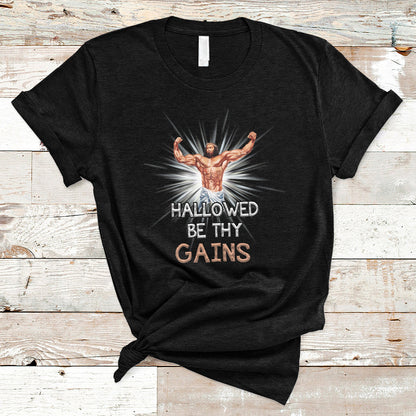 hallowed-be-thy-gains-bodybuilding-jesus-fitness-funny-gym-funny-jesus-shirt-jesus-believer-religious-shirt-t-shirt-ts02