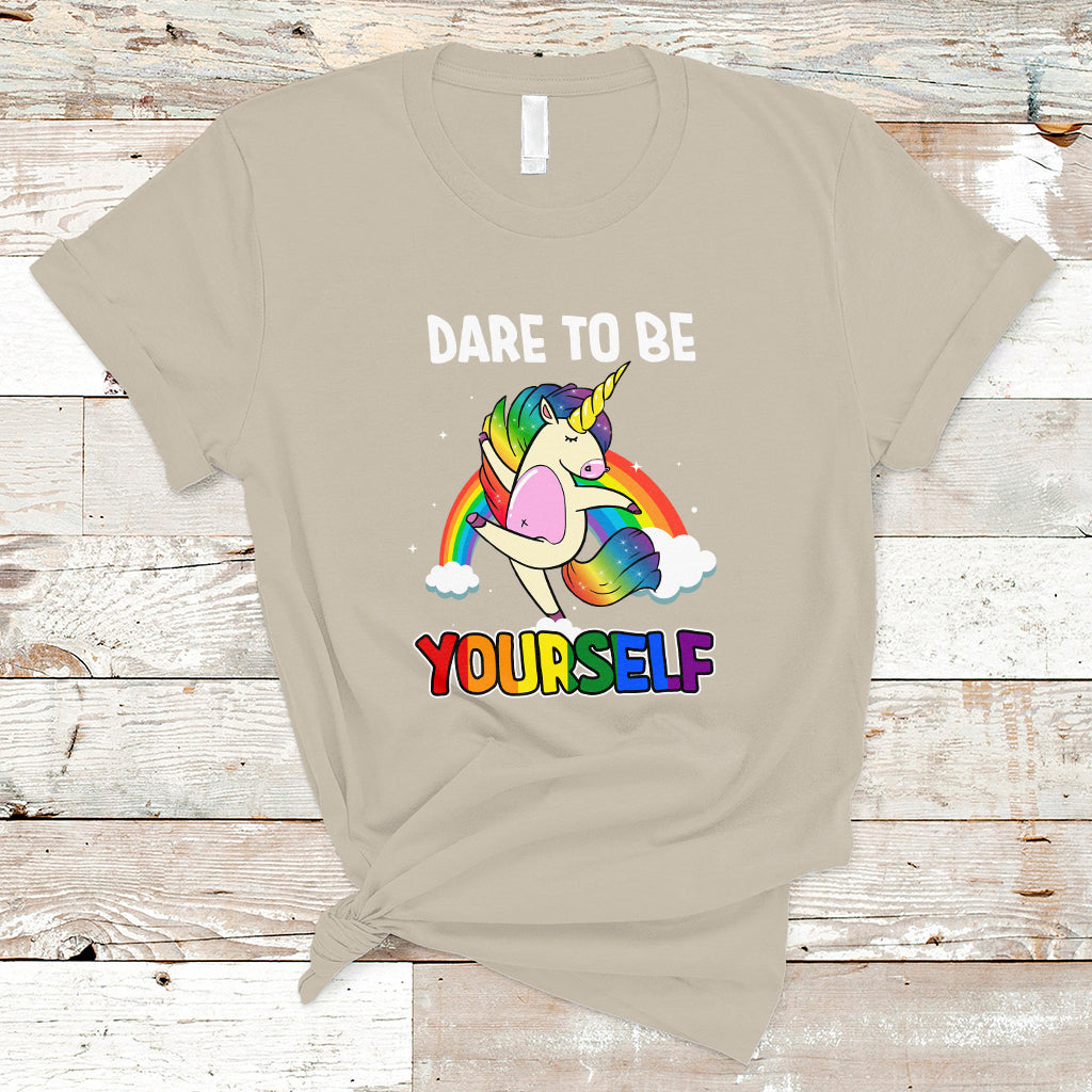 gay-pride-t-shirt-dare-to-be-yourself-cute-unicorn-rainbow-lgbt-gay-pride