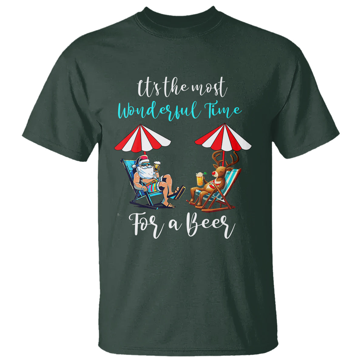 funny-christmas-in-july-drinking-t-shirt-its-the-most-wonderful-time-for-a-beer