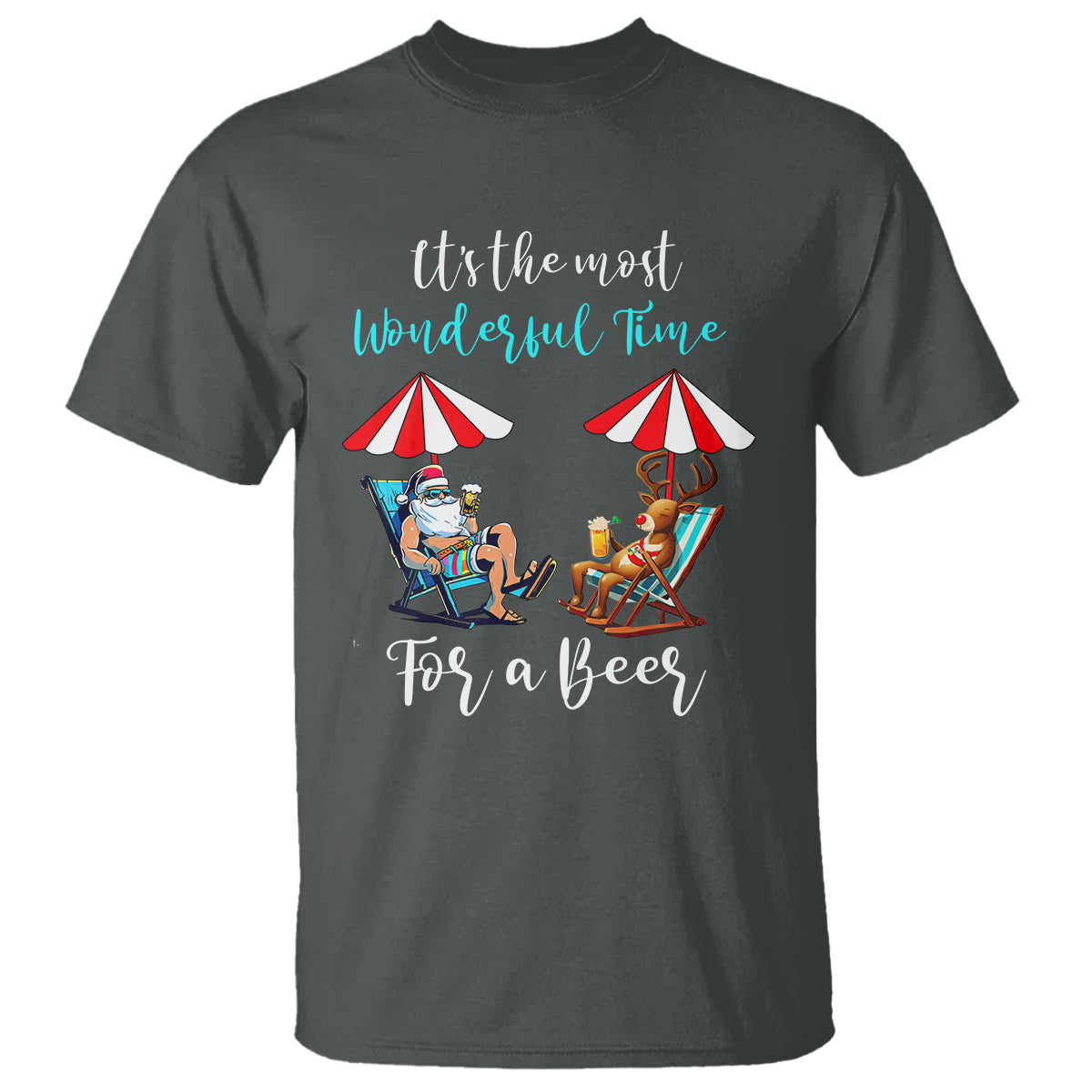 funny-christmas-in-july-drinking-t-shirt-its-the-most-wonderful-time-for-a-beer