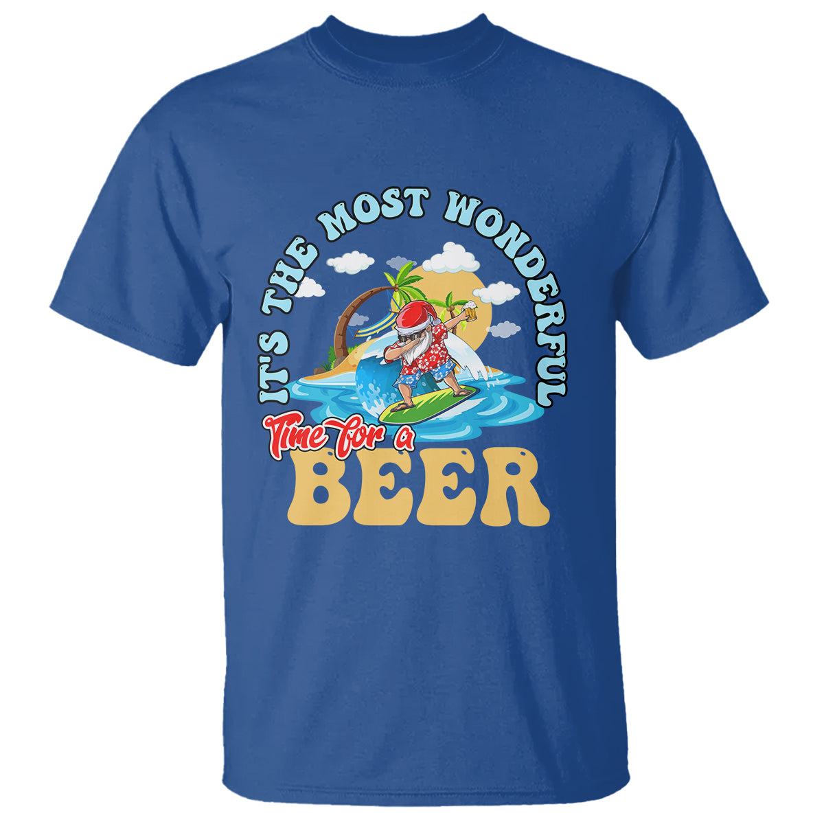funny-christmas-in-july-drinking-t-shirt-its-the-most-wonderful-time-for-a-beer-1