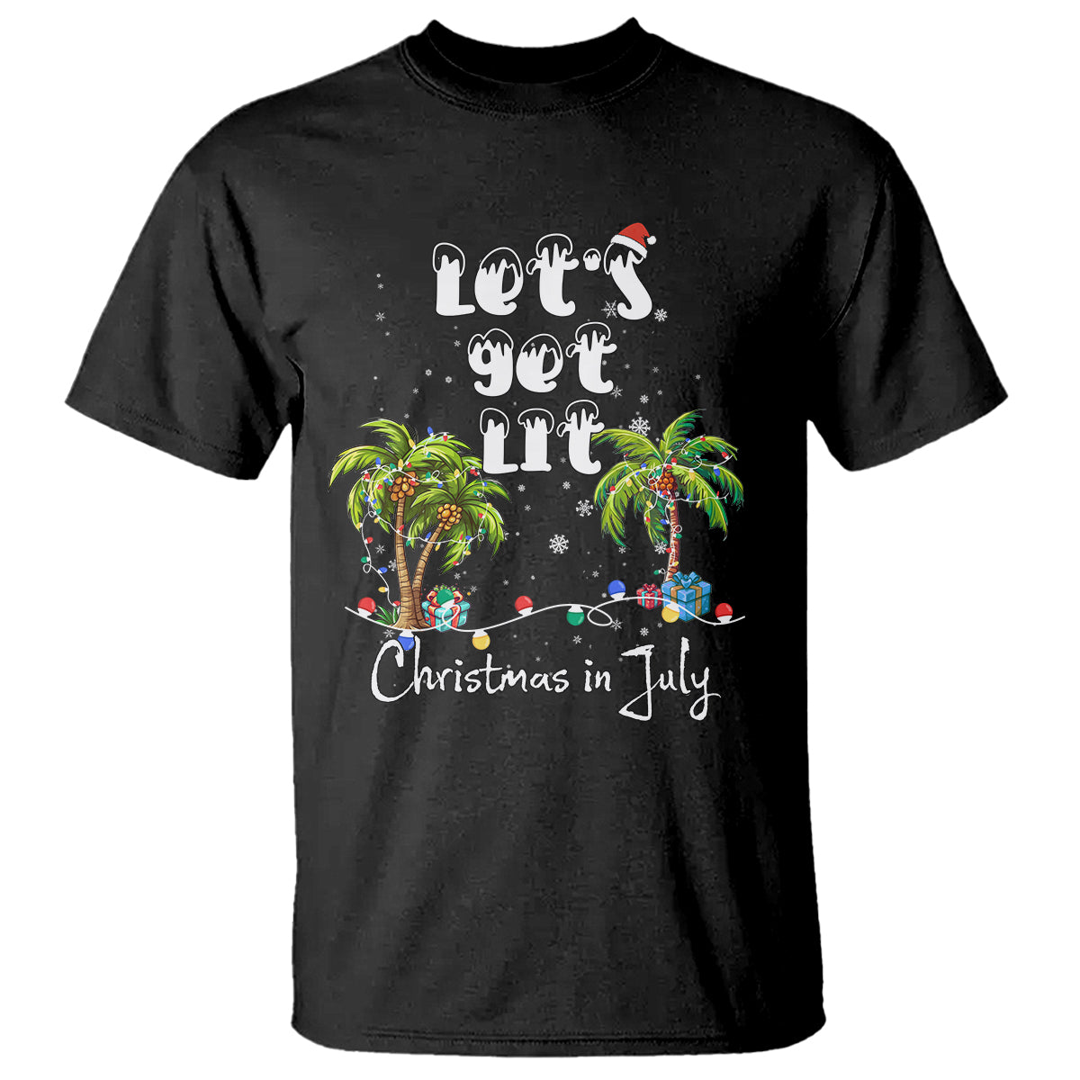 lets-get-lit-chrismast-in-july-t-shirt-xmas-lights-palm-tree-decoration