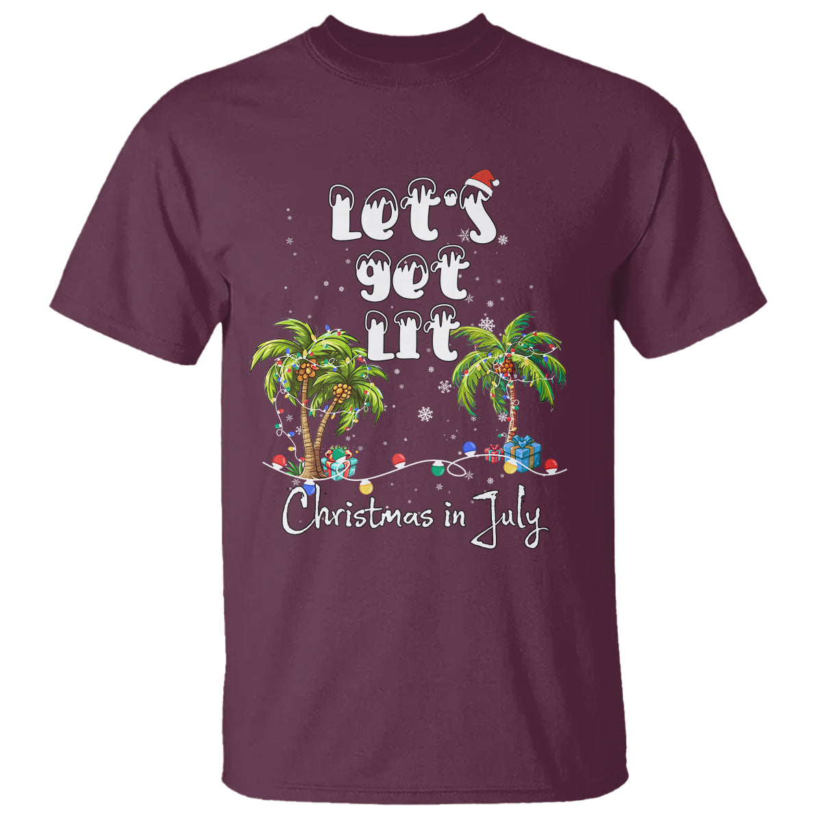 lets-get-lit-chrismast-in-july-t-shirt-xmas-lights-palm-tree-decoration