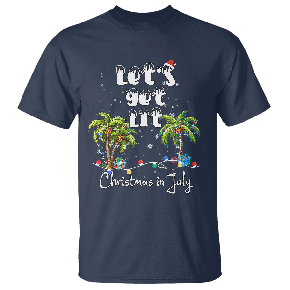 lets-get-lit-chrismast-in-july-t-shirt-xmas-lights-palm-tree-decoration