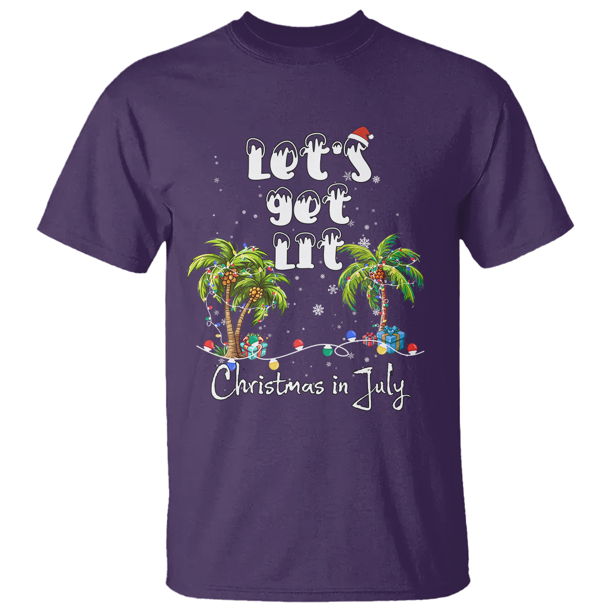 lets-get-lit-chrismast-in-july-t-shirt-xmas-lights-palm-tree-decoration