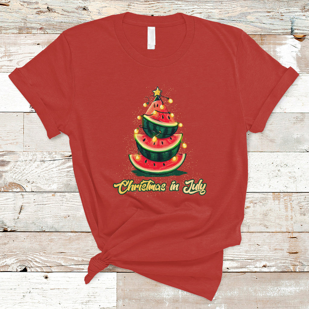 christmas-in-july-t-shirt-christmas-in-july-watermelon-xmas-tree-funny-summer-vacation