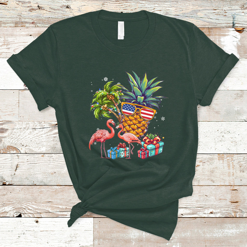 christmas-in-july-t-shirt-christmas-in-july-flamingo-pineapple-xmas-squad-summer