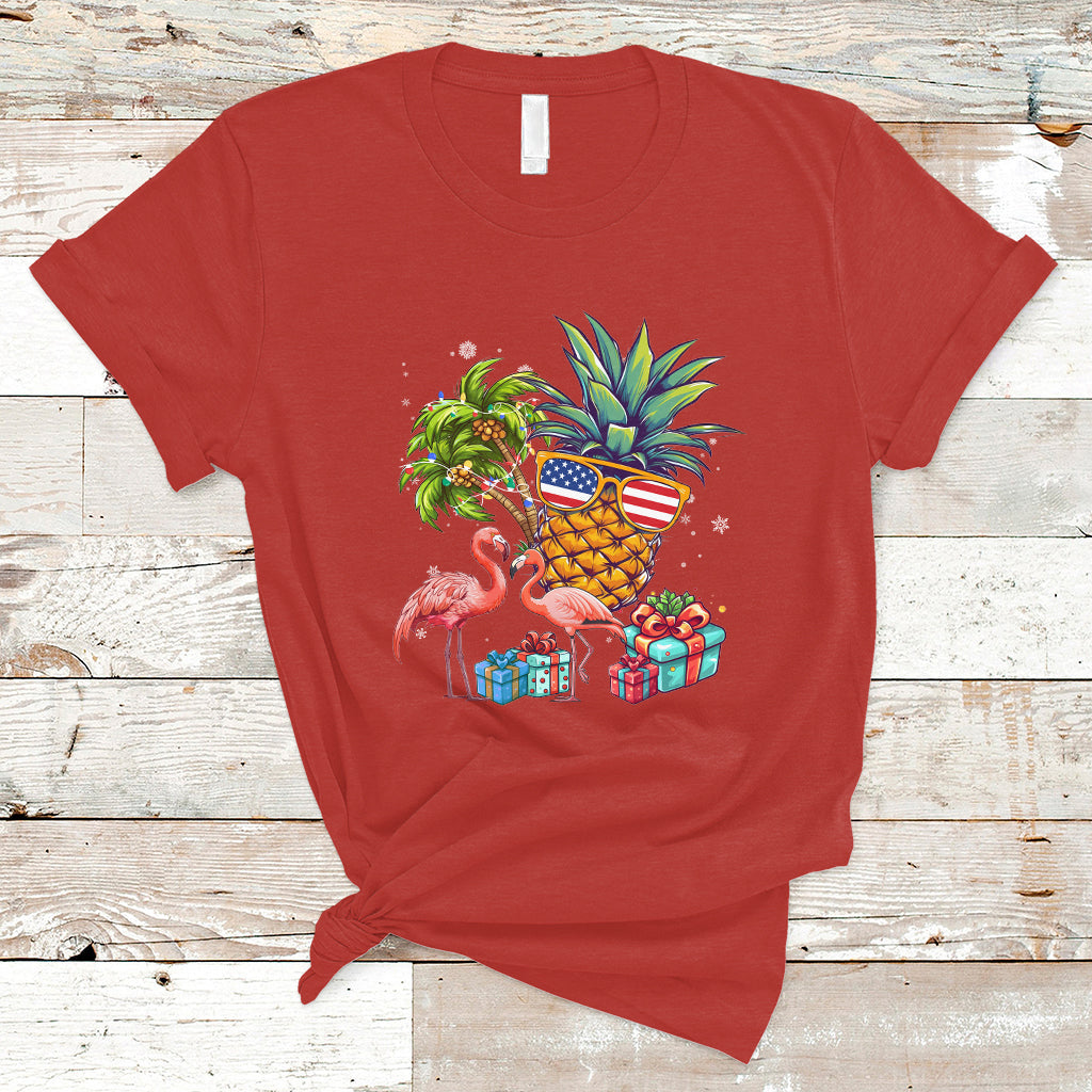 christmas-in-july-t-shirt-christmas-in-july-flamingo-pineapple-xmas-squad-summer