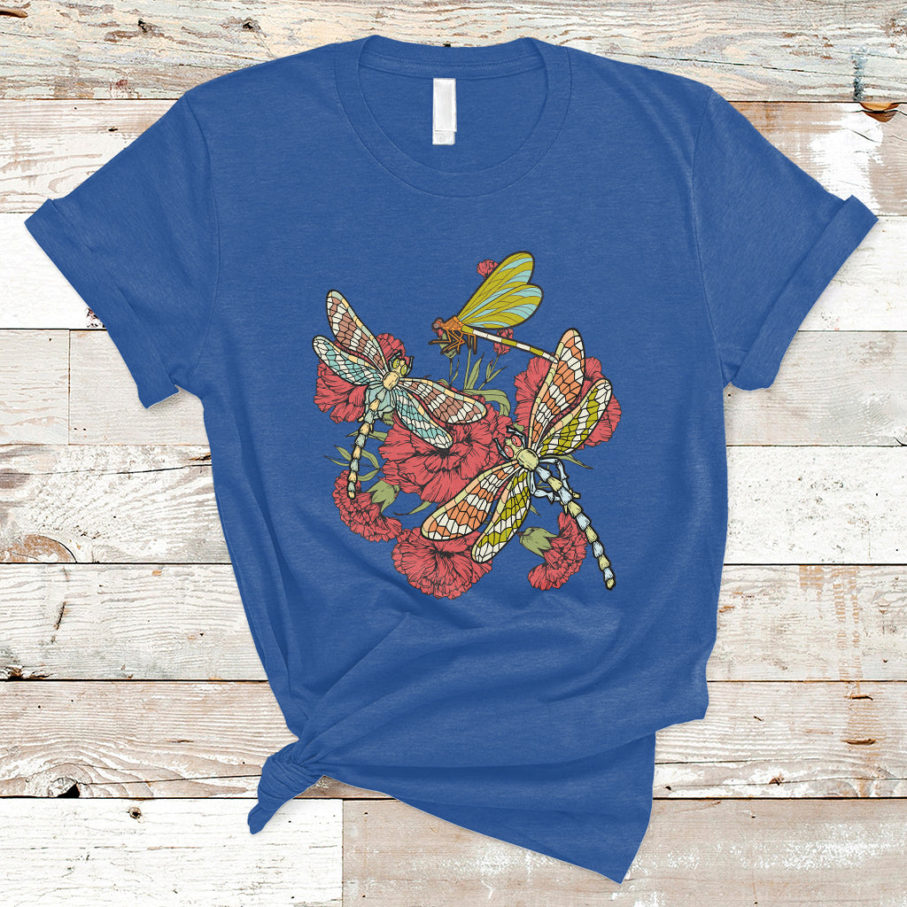 floral-dragonfly-lover-dragonflies-flowers-garden-dragonfly-t-shirt-springtime-shirt-floral-tee-dragonfly-gift-insect-lover-shirt-t-shirt-ts02