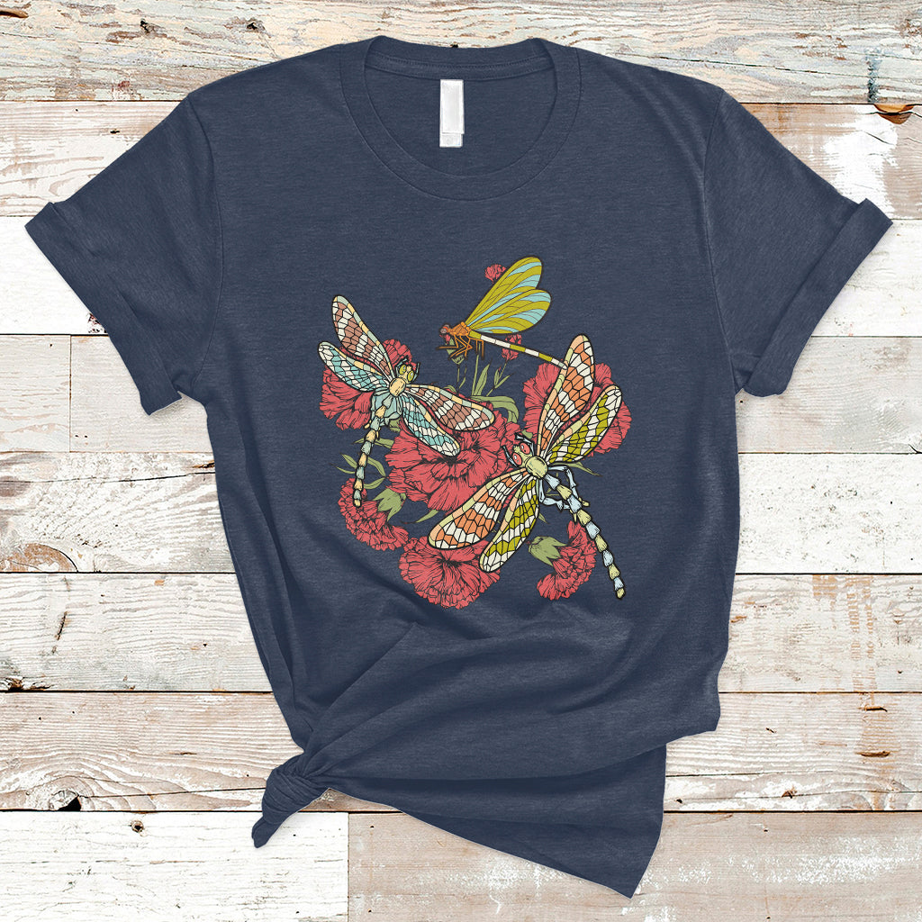 floral-dragonfly-lover-dragonflies-flowers-garden-dragonfly-t-shirt-springtime-shirt-floral-tee-dragonfly-gift-insect-lover-shirt-t-shirt-ts02