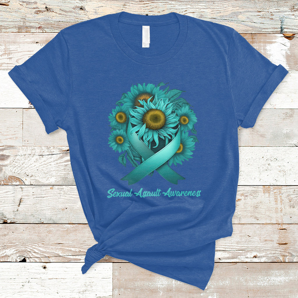 sexual-assault-awareness-teal-sunflowers-ribbon-end-the-stigma-sexual-assault-awareness-shirt-t-shirt-ts02