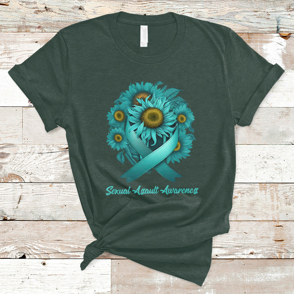 sexual-assault-awareness-teal-sunflowers-ribbon-end-the-stigma-sexual-assault-awareness-shirt-t-shirt-ts02