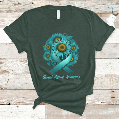 sexual-assault-awareness-teal-sunflowers-ribbon-end-the-stigma-sexual-assault-awareness-shirt-t-shirt-ts02